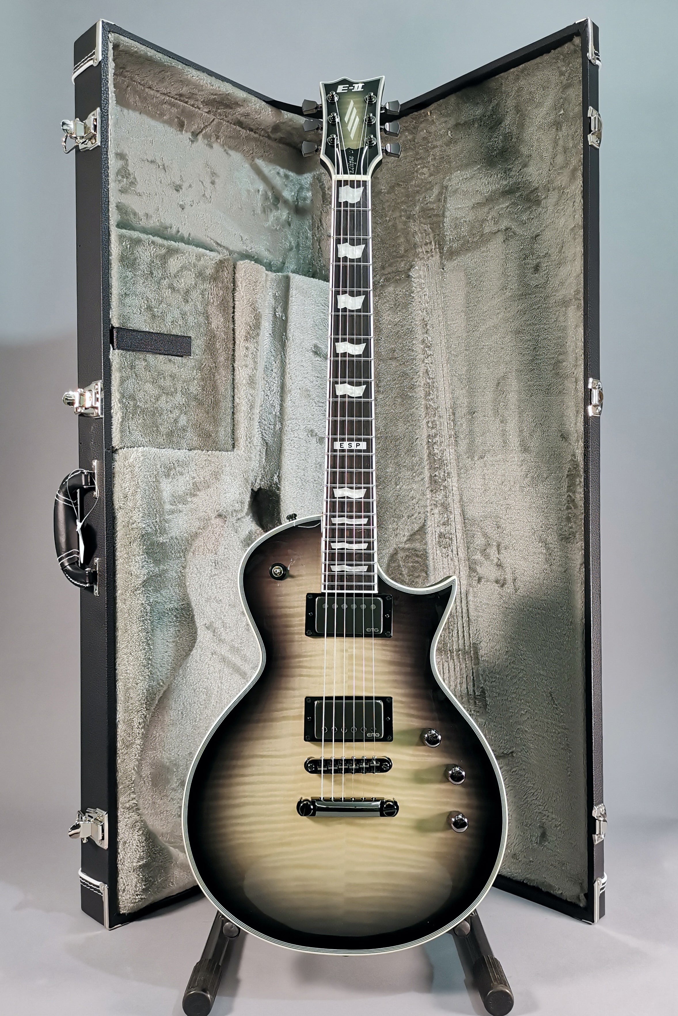 Esp EII Eclipse Full Thickness Black Natural Burst con Astuccio