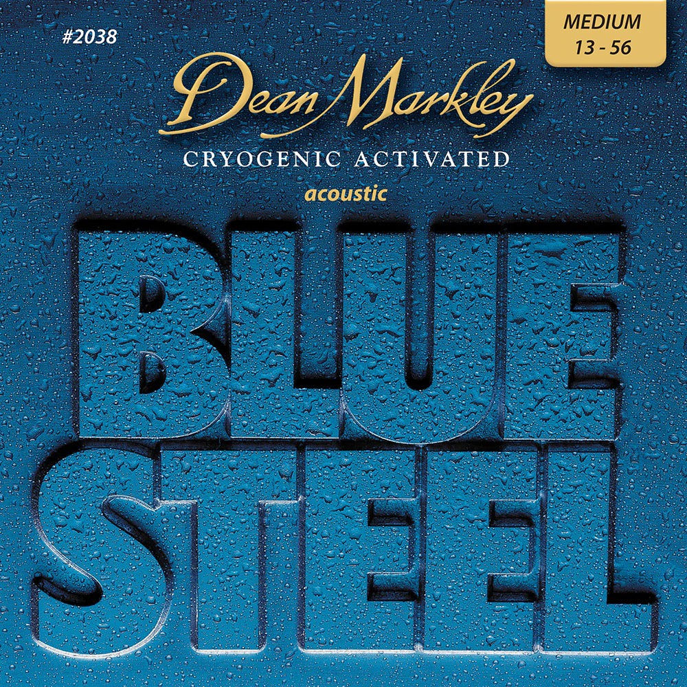 DEAN MARKLEY Corde Acustica Blue Steel Medium 13-56