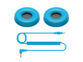 Pioneer Dj Ear Pads and Cord Blue