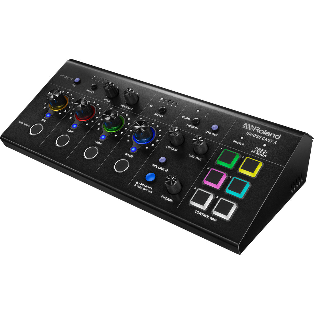 ROLAND BRIDGE CAST X DUAL BUS Mixer audio e interfaccia streaming AV professionale