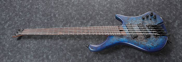 Ibanez Ehb1505Ms Plf Basso Elettrico Multi Scale Pacific Blue Burst Flat