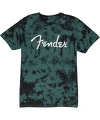 Fender TieDye Logo T-Shirt Blue Small