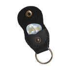 Gibson Leather Pickholder Keychain Black Portachiavi E Portaplettri