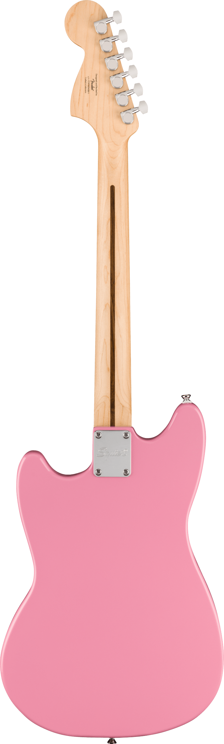 Squier Sonic Mustang HH Maple Flash Pink