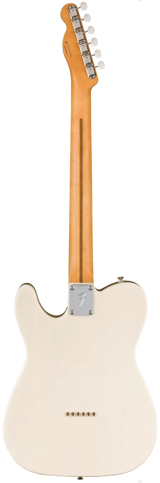 Fender Gold Foil Telecaster Ebony Fingerboard White Blonde