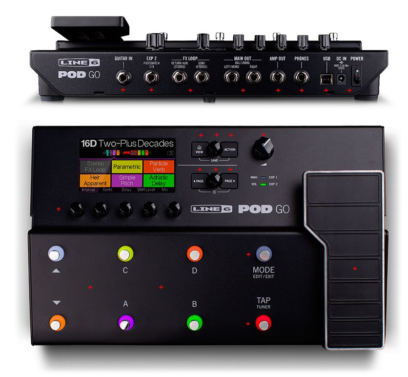 Line6 Pod Go Guitar Multi-effects Processor