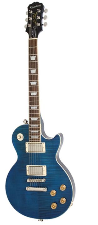 Epiphone Les Paul Tribute Plus Outfit Midnight Sapphire