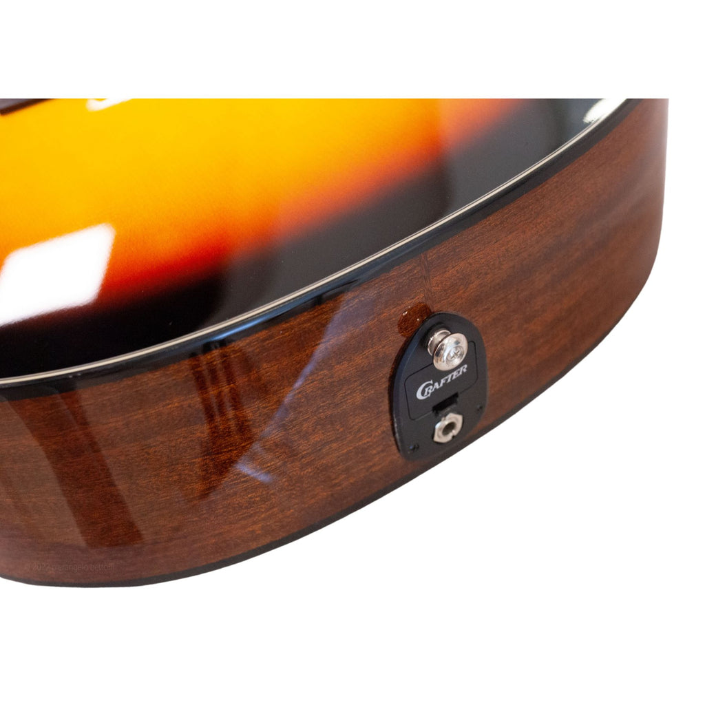 Crafter HT250CE Chitarra Elettroacustica Vintage Sunburst