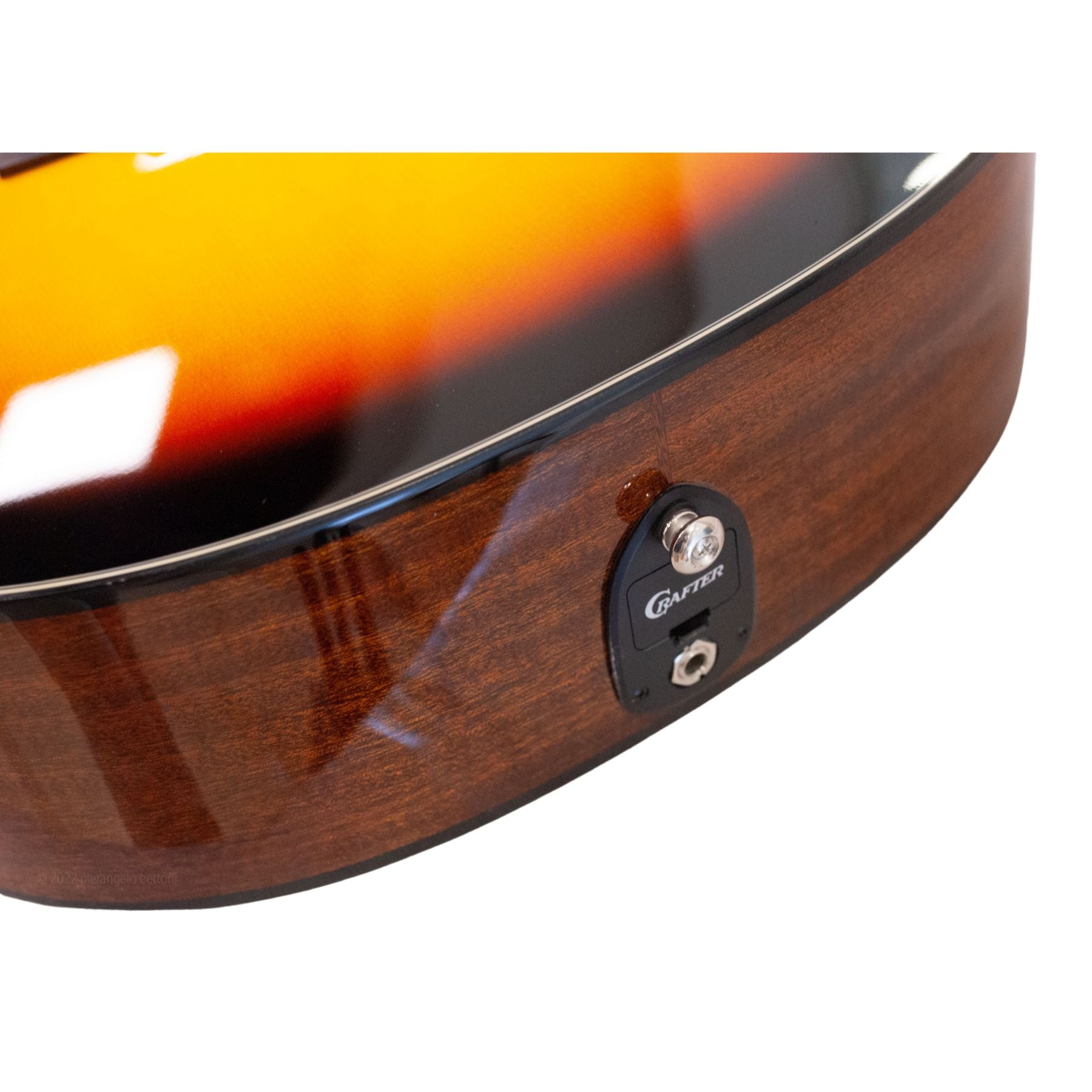 Crafter HT250CE Chitarra Elettroacustica Vintage Sunburst