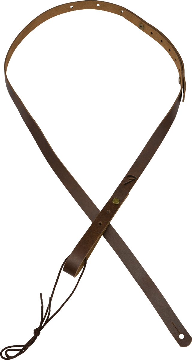 Fender Tracolla Paramount Mandolin Leather Strap Brown