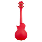 Cascha Ukulele Concerto in Carbonio Pack Red con Borsa Tracolla e Plettri