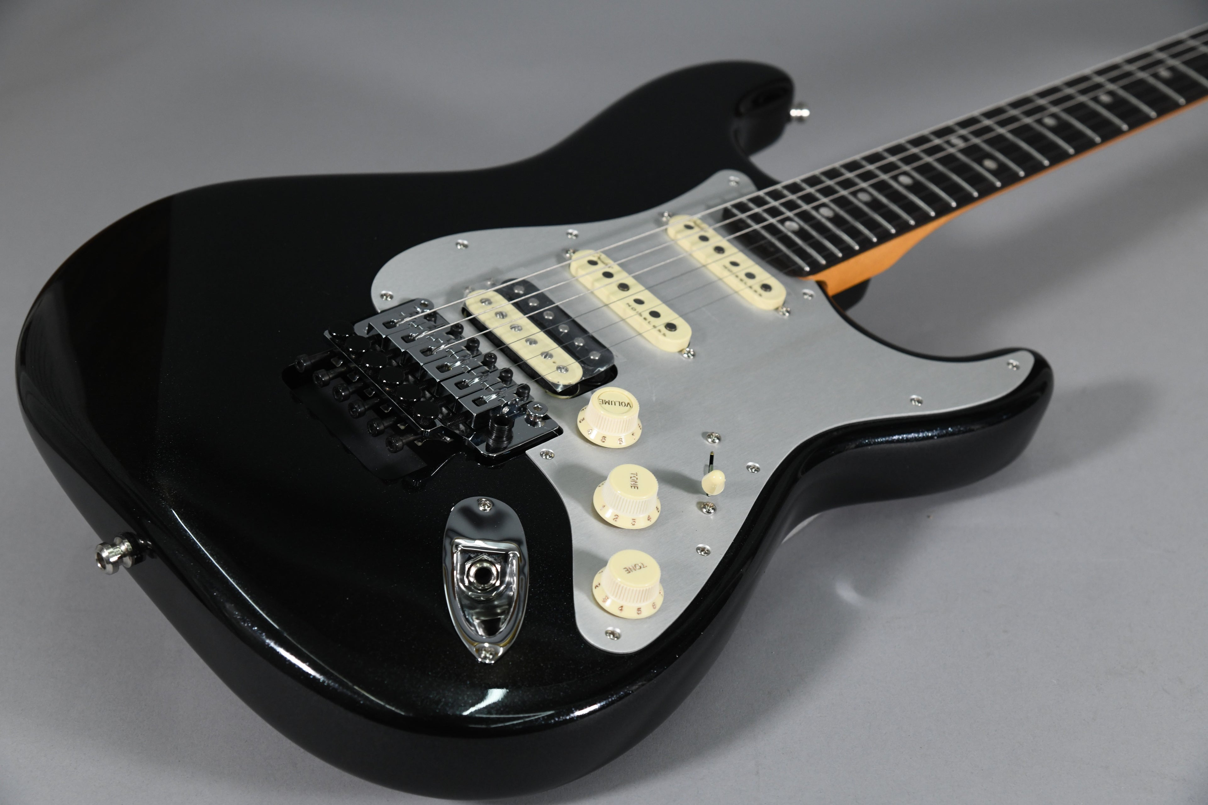 Fender American Ultra Luxe Stratocaster Hss Floyd Rose Mystic Black