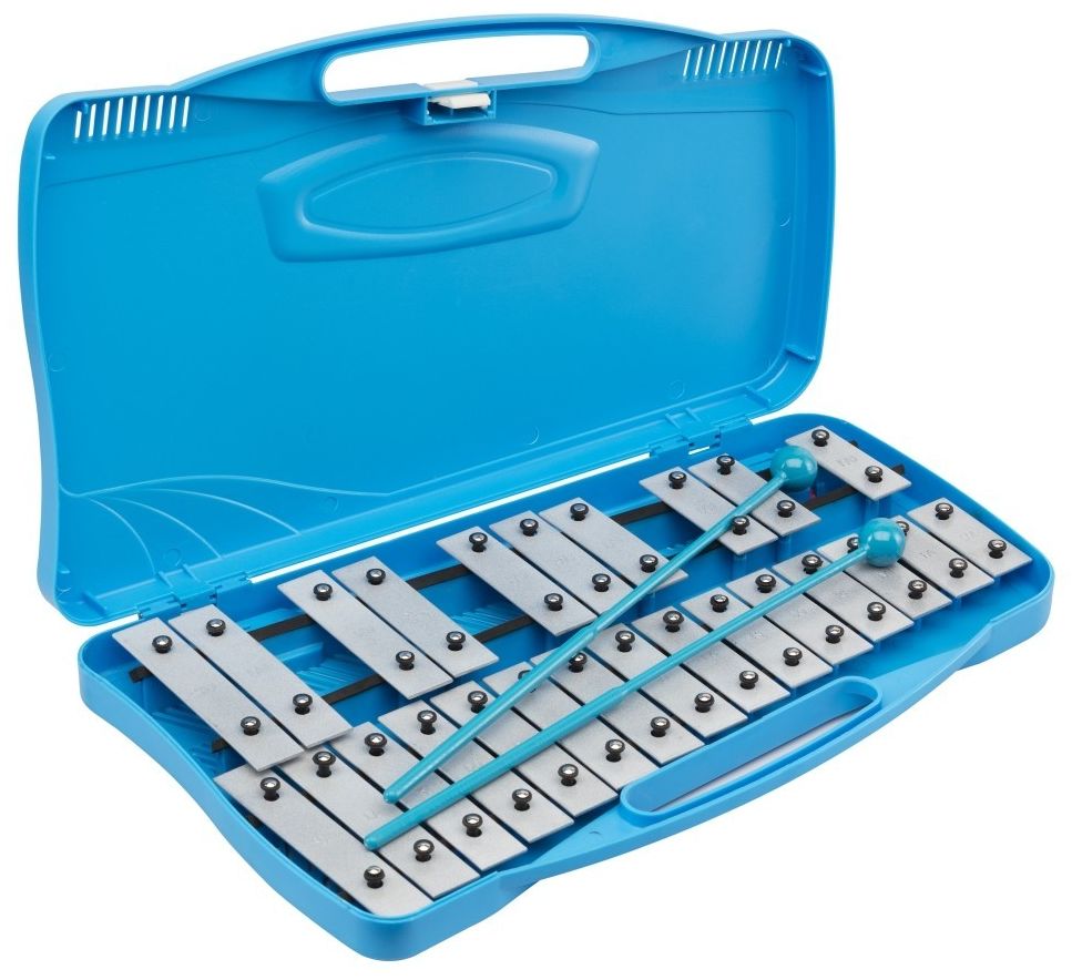 Soundsation Sg25N Metallofono Glockenspiel Cromatico 25 Note con Borsa