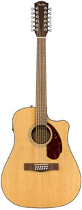 Fender Cd-140Sce 12 Corde Natural Chitarra Acustica Elettrificata