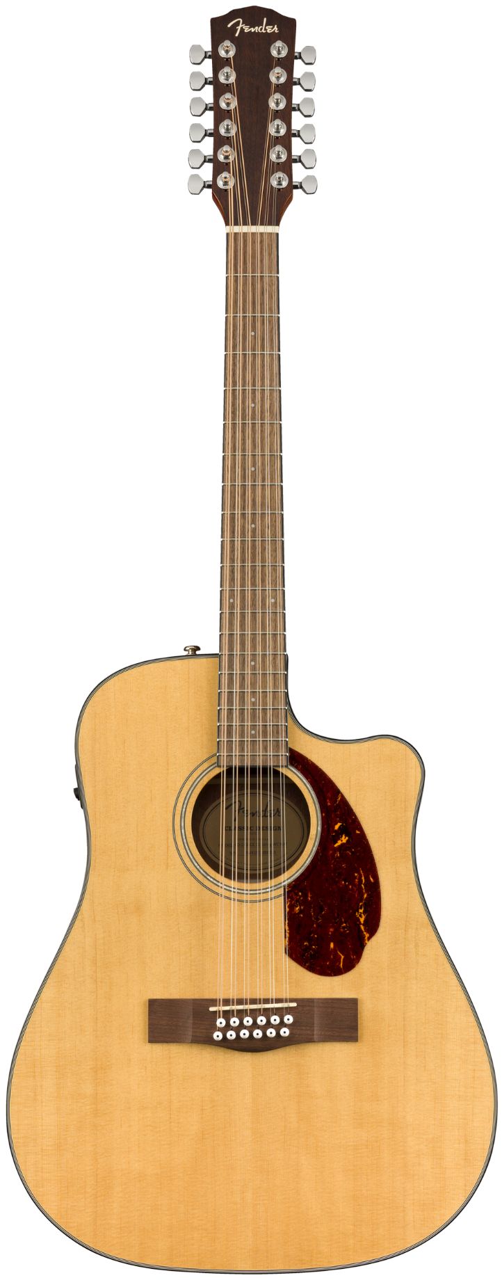 Fender Cd-140Sce 12 Corde Natural Chitarra Acustica Elettrificata