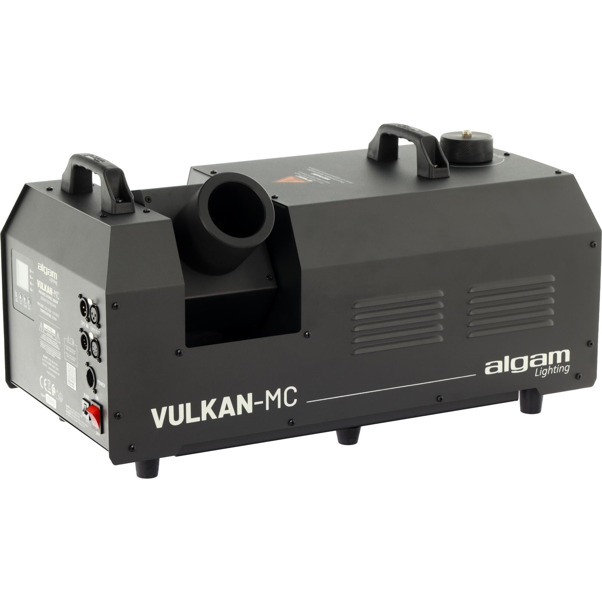 Algam Lighting VULKAN-MC Macchina del Fumo 2000W con Effetto CO2 e Ugello Mobile
