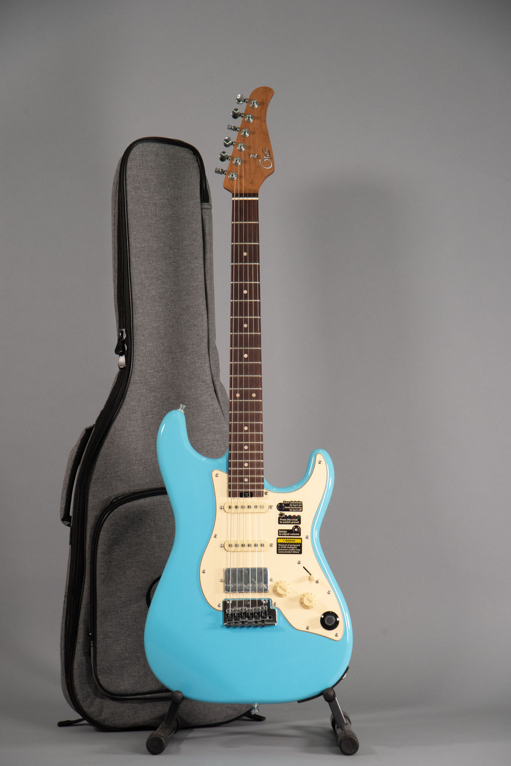 Mooer Gtrs S800 Standard Sonic Blue Chitarra Elettrica con Processore Digitale
