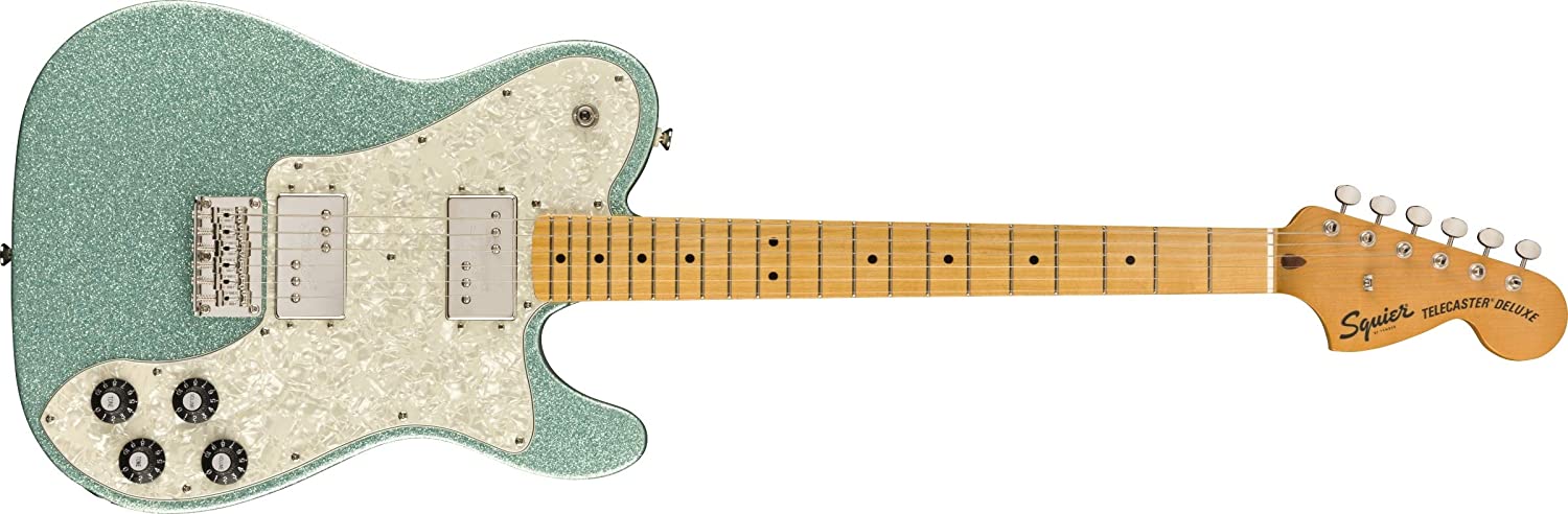 Squier Fsr Classic Vibe 70 Telecaster Deluxe Sea Foam Sparkle