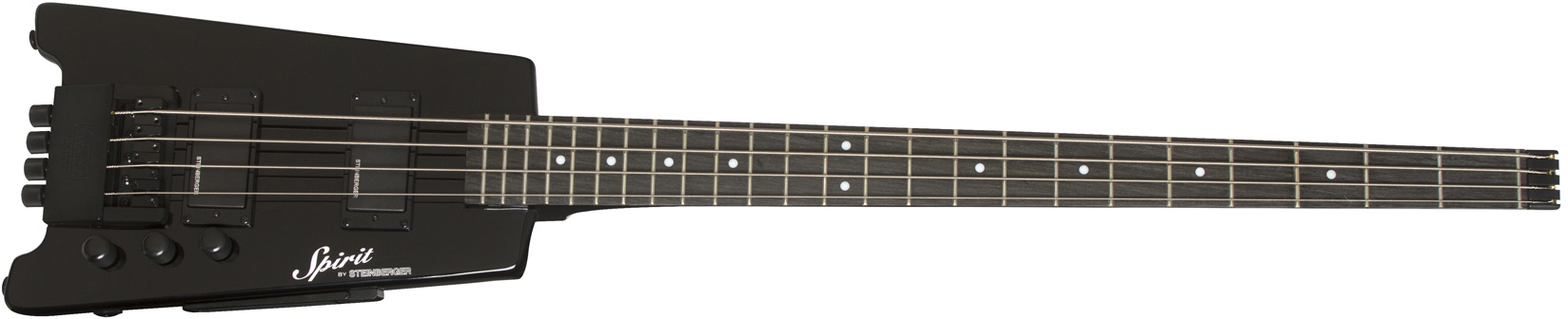Steinberger Spirit Xt-2 Standard Basso 4 Corde Black Left-Hand Mancino