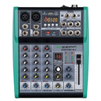 Zzipp Mixer Compatto 4 Canali con Multieffetto DSP e Bluetooth
