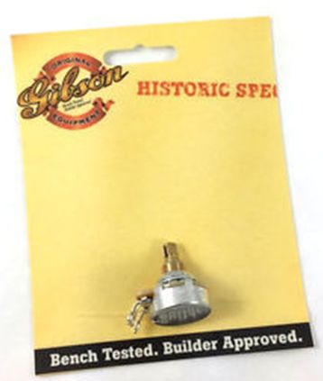 Gibson 500K Ohm Historic Potentiometer Short Shaft PPAT059