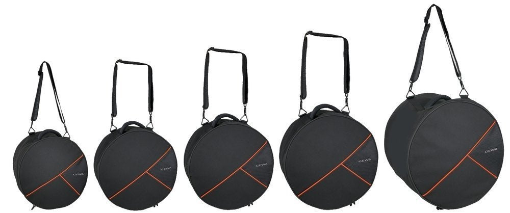 Gewa Premium Set Borse Batteria 22x18 10x8 12x9 16x16 14x6,5'