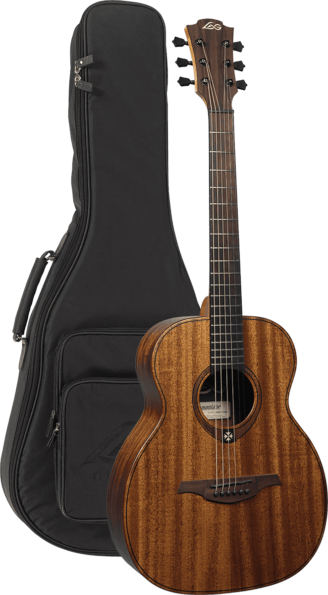 Lag Travel KA Natural Chitarra Acustica da Viaggio con Gigbag