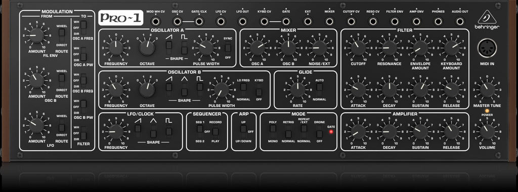 Behringer Pro-1 Sintetizzatore Analogico