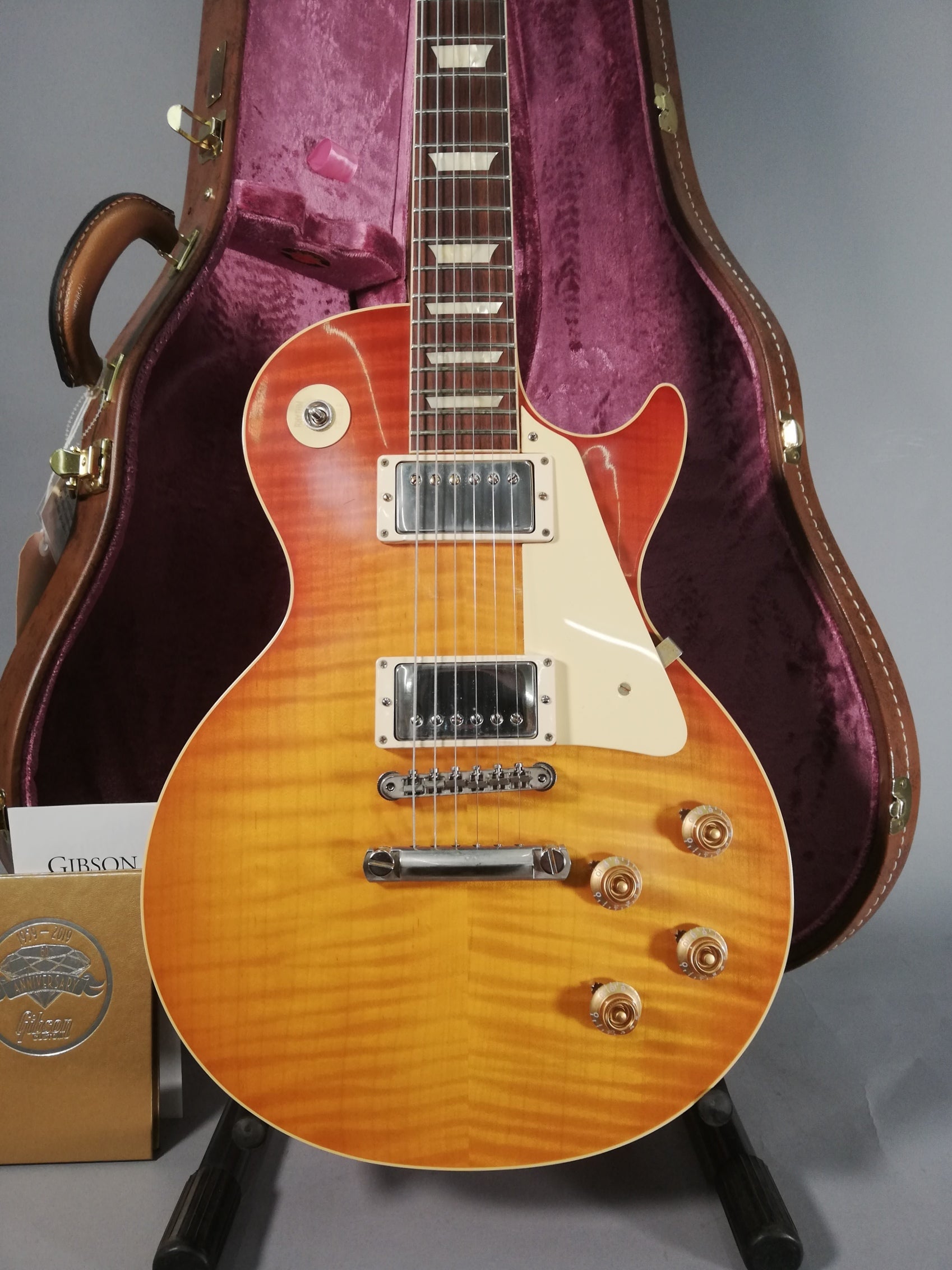 Gibson Custom 1959 Les Paul Standard VOS Orange Sunset Fade 60th Anniversary