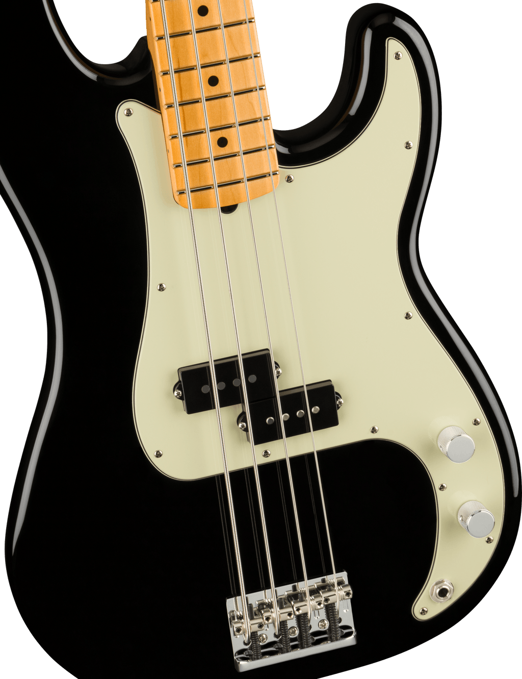 Fender American Professional Ii Precision Bass Maple Black