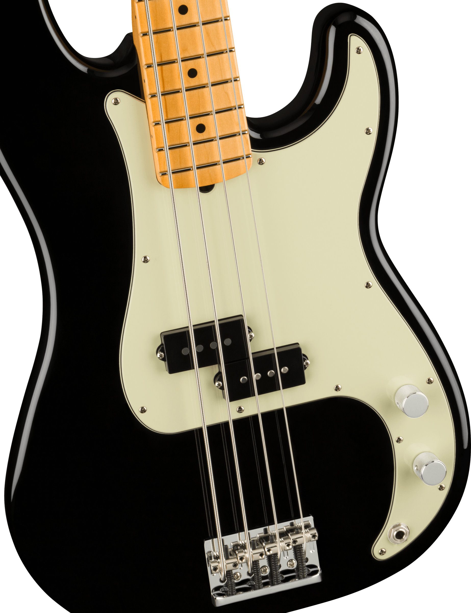 Fender American Professional Ii Precision Bass Maple Black
