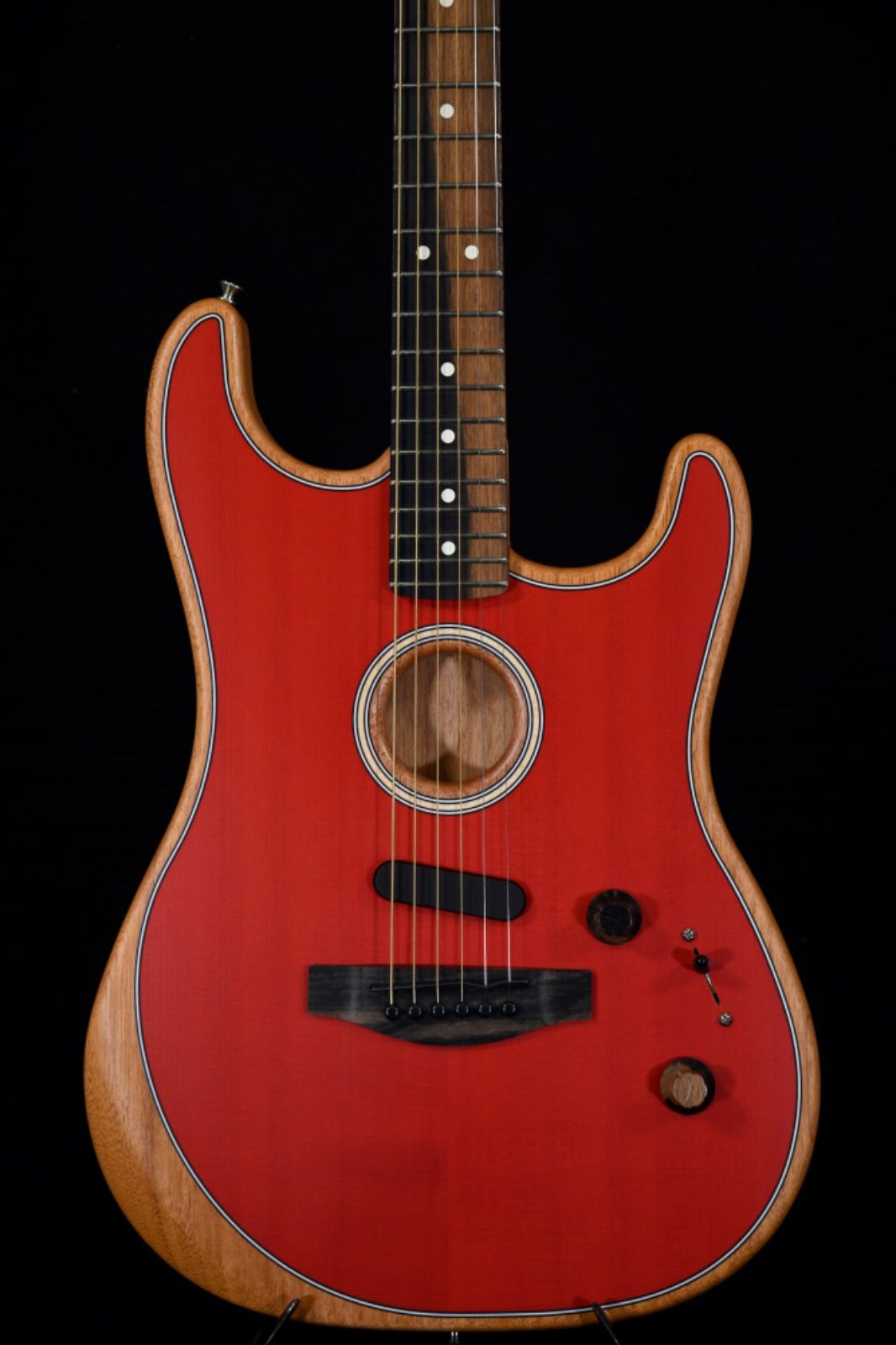 Fender American Acoustasonic Stratocaster Dakota Red
