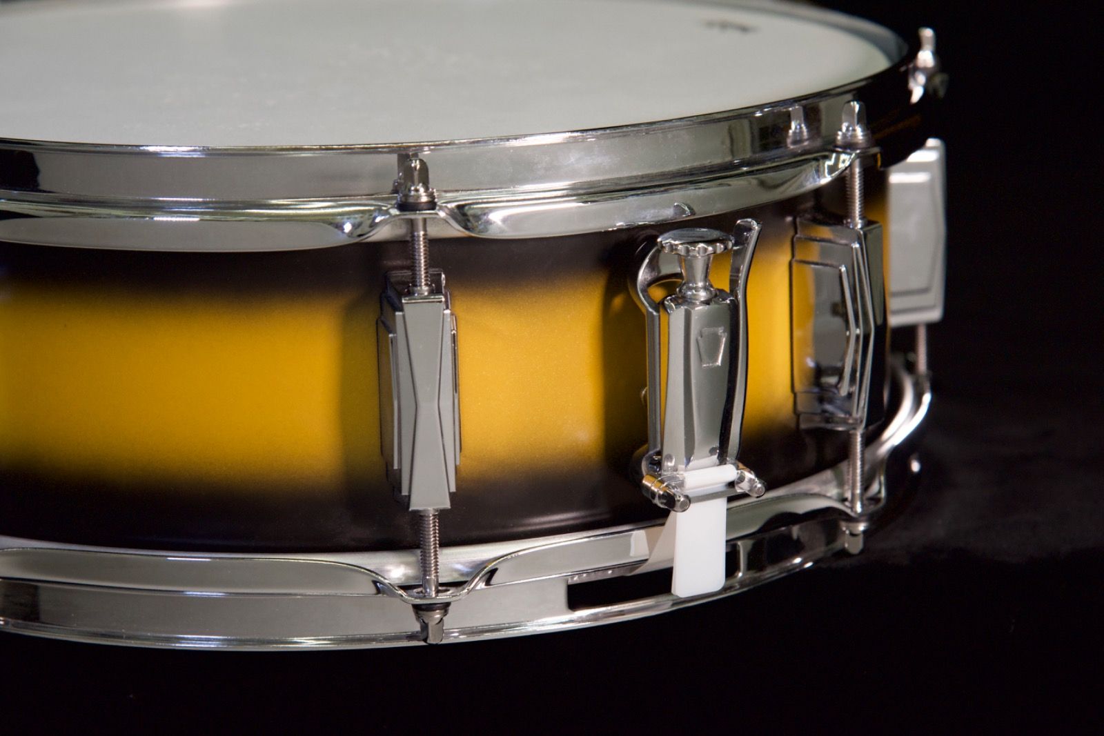 Ludwig Ls654Xxu2 Rullante Club Date Vintage 5X14 Black Gold