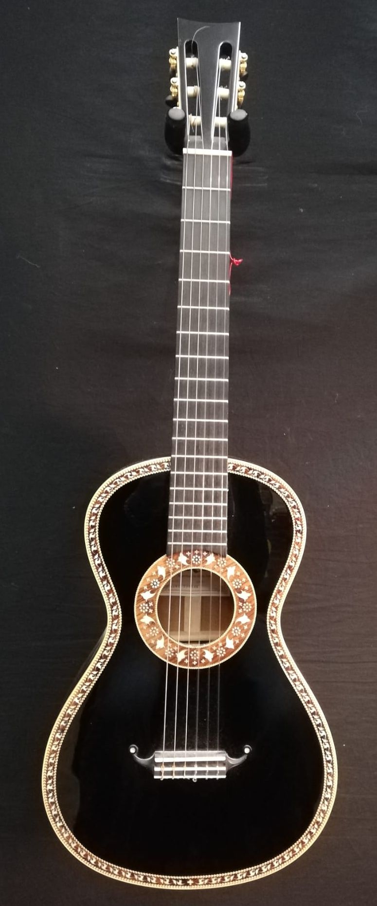 Aria A19C-200N Black Chitarra Classica Nera