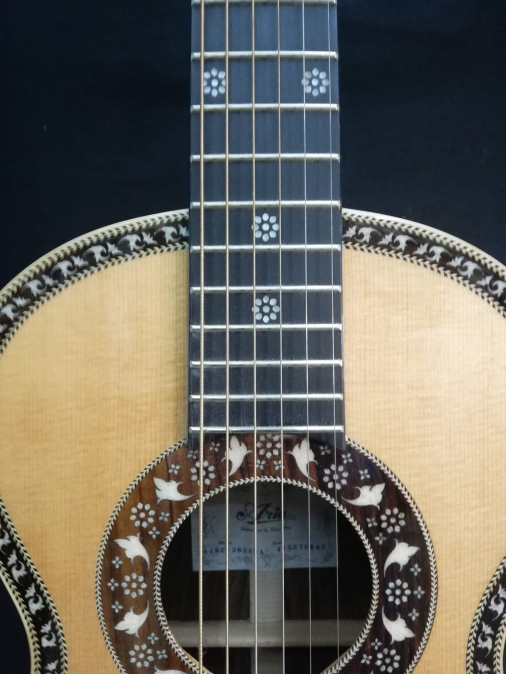 Aria A19C-200S-N Chitarra Acustica Natural