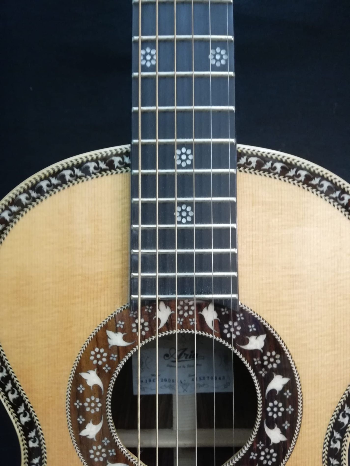 Aria A19C-200S-N Chitarra Acustica Natural