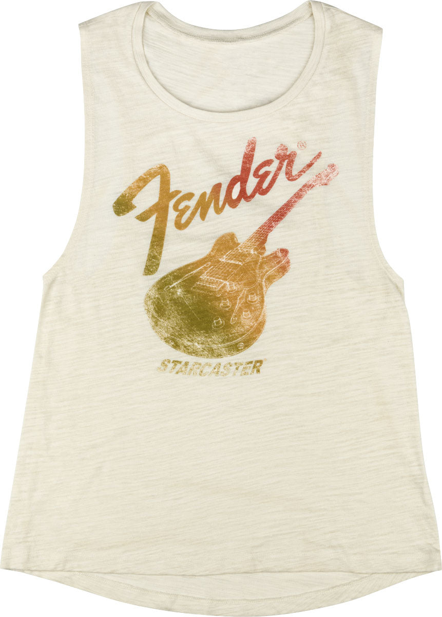 Fender Starcaster Womens Tank Natural L