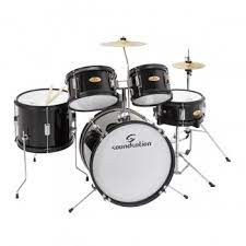 Soundsation Jdk100MBk Batteria Junior 5 Pz Black
