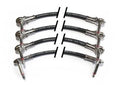Reference Set 4 Cavi Pedaliere Jack Jack Testa Schiacciata Cm 15 E Da Cm20