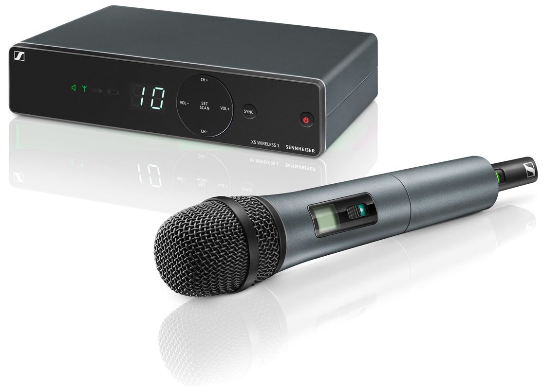 Sennheiser XSW 1 825 A Set Sistema Wireless Handset e Ricevitore