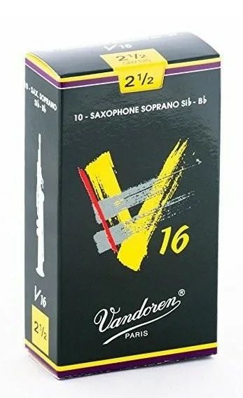 Vandoren 10 Ance Sassofono Sax Soprano V16 2,5