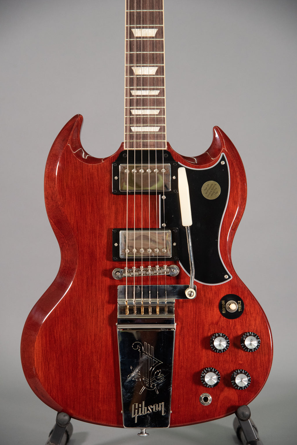 Gibson Sg Standard '61 Maestro Vibrola Vintage Cherry
