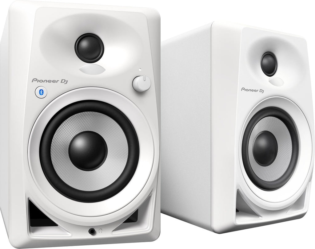 Pioneer Dj Dm40 Monitor Attivi la Coppia con Bluetooth Bianche