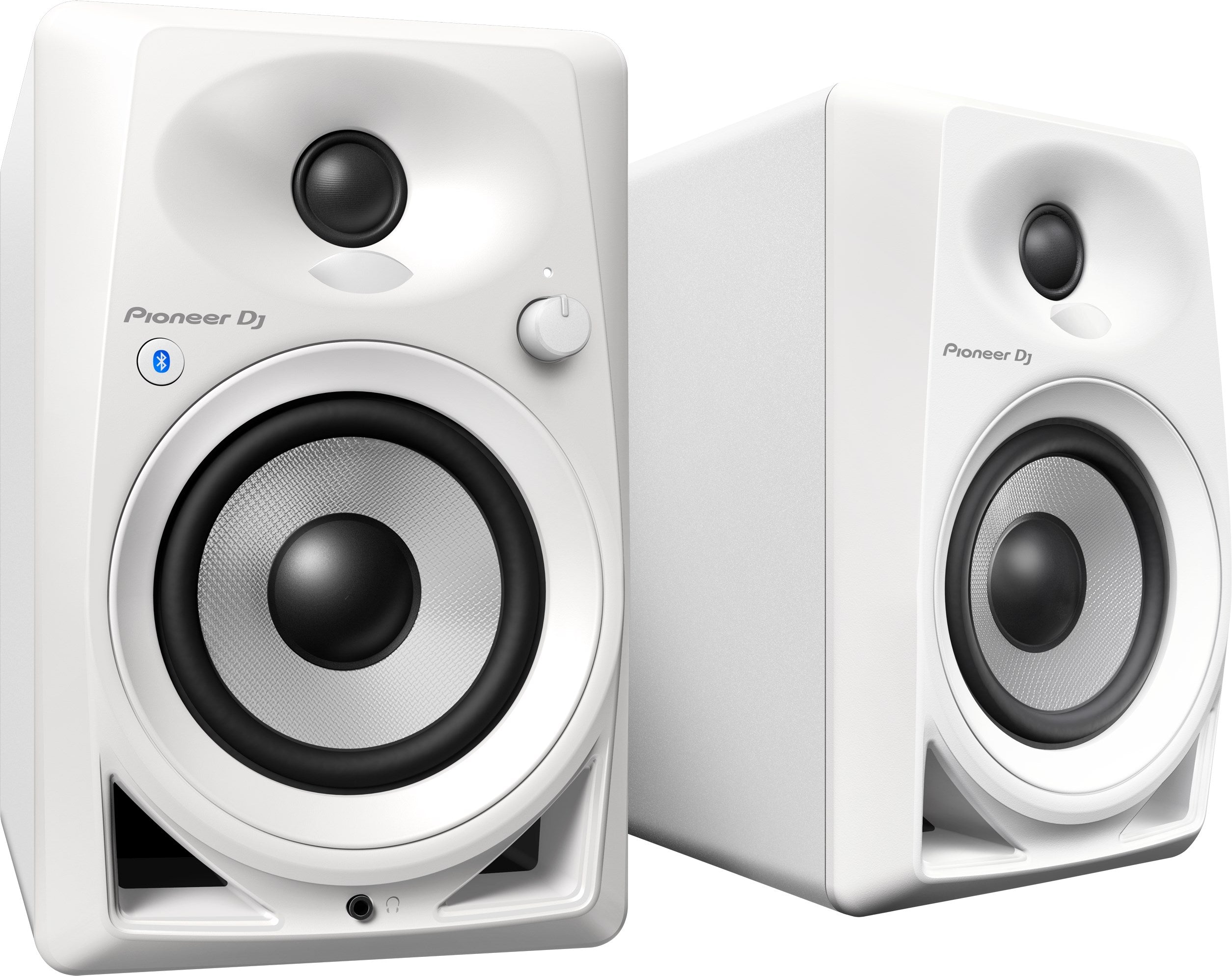 Pioneer Dj Dm40 Monitor Attivi la Coppia con Bluetooth Bianche