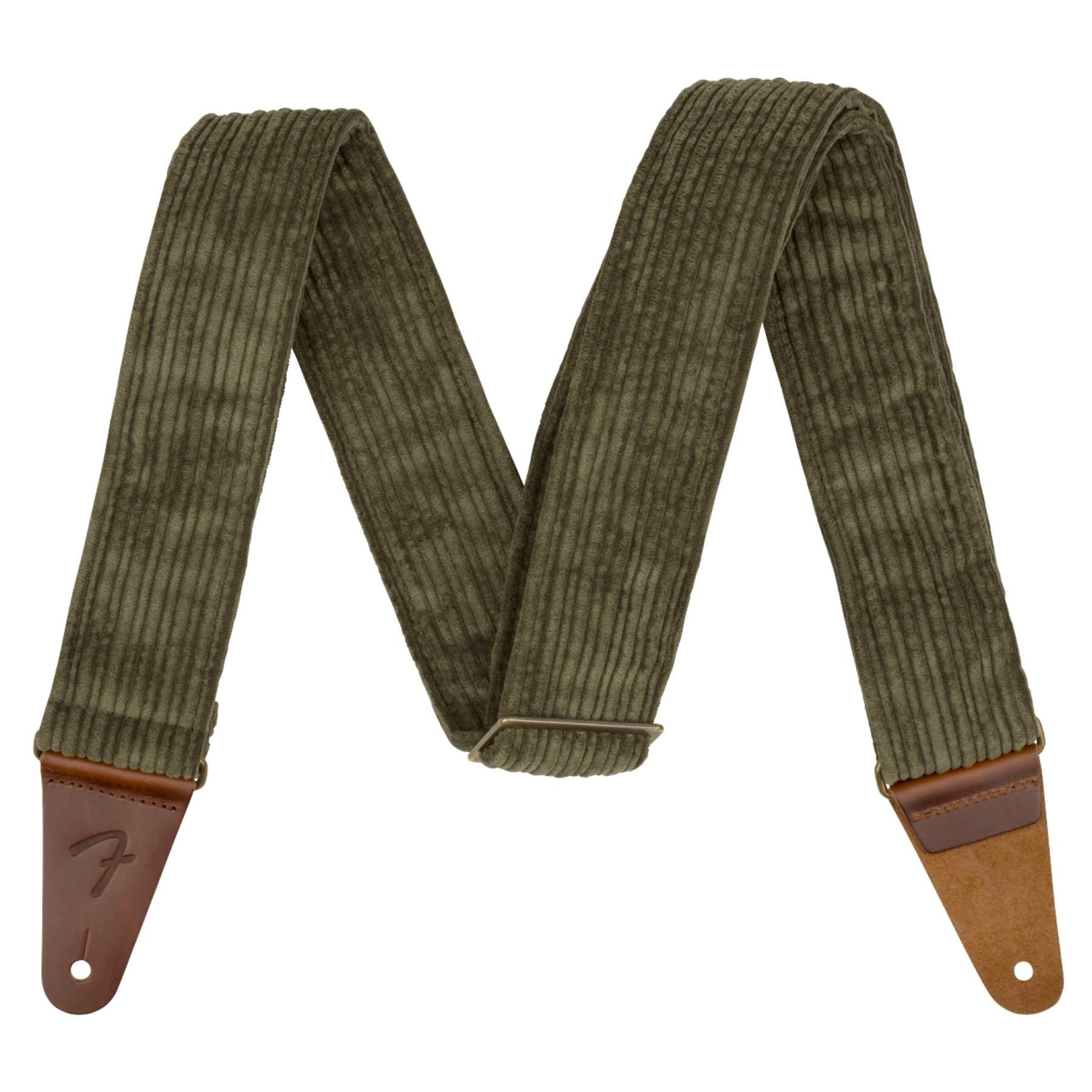 Fender Tracolla  Corduroy Strap 2' Antique Olive