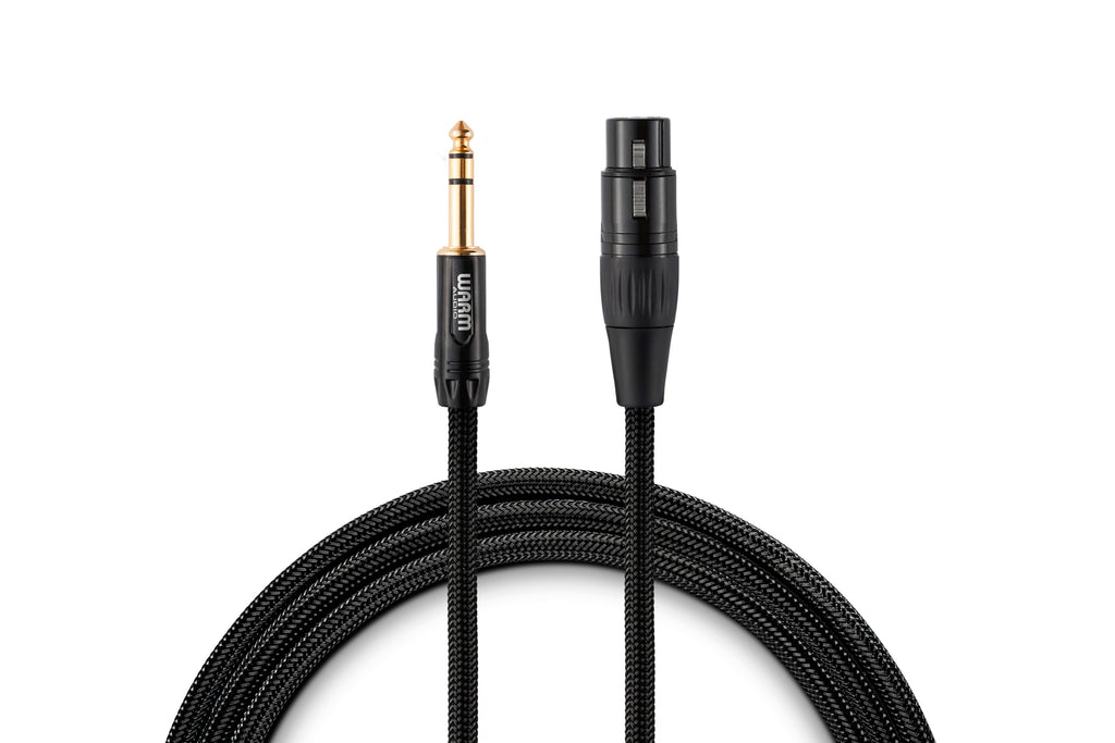 WARM AUDIO Cavo Premier XLR Femmina a TRS Maschio 1.8 mt