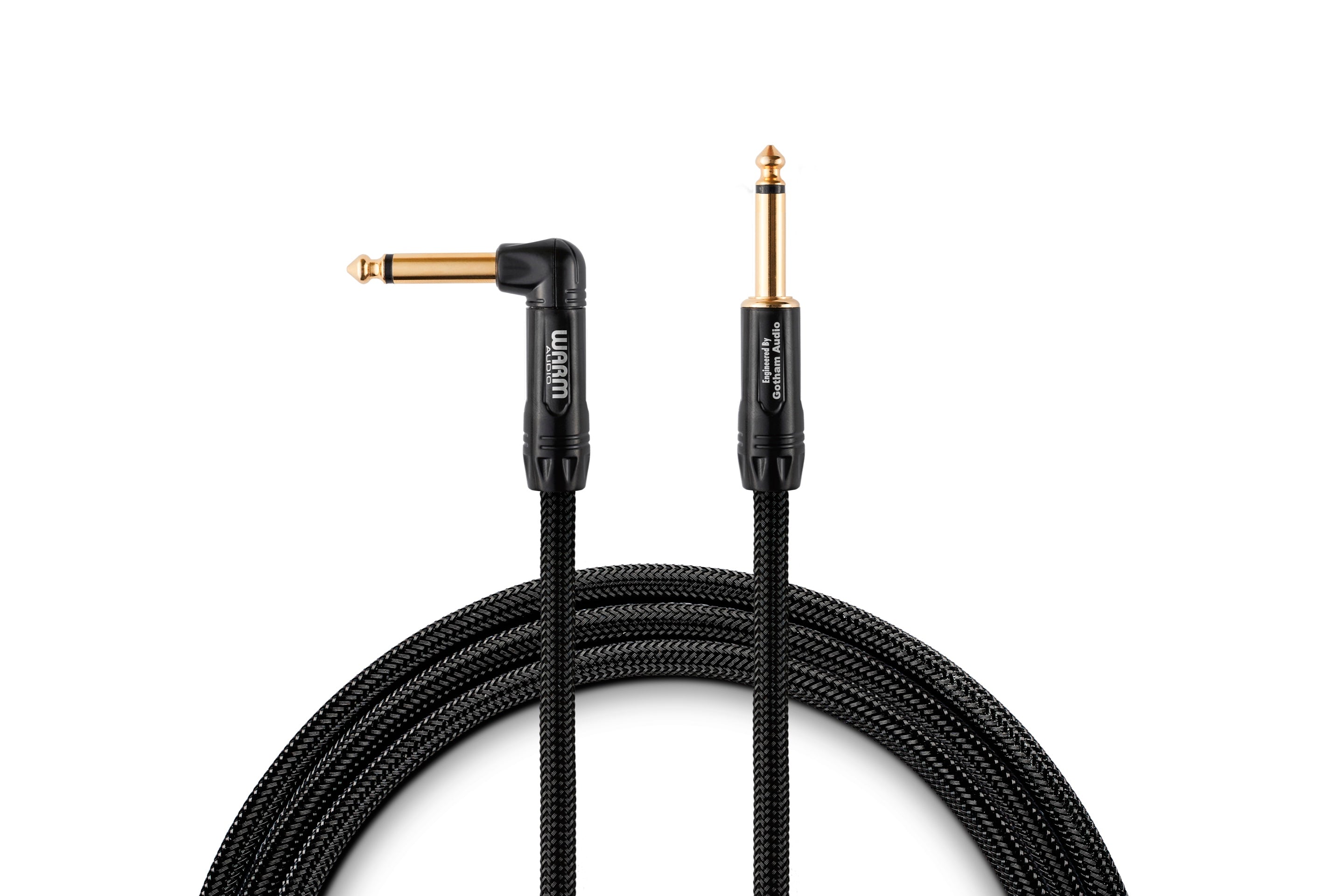 WARM AUDIO Cavo Patch TS con connettori angolati 0.2 mt