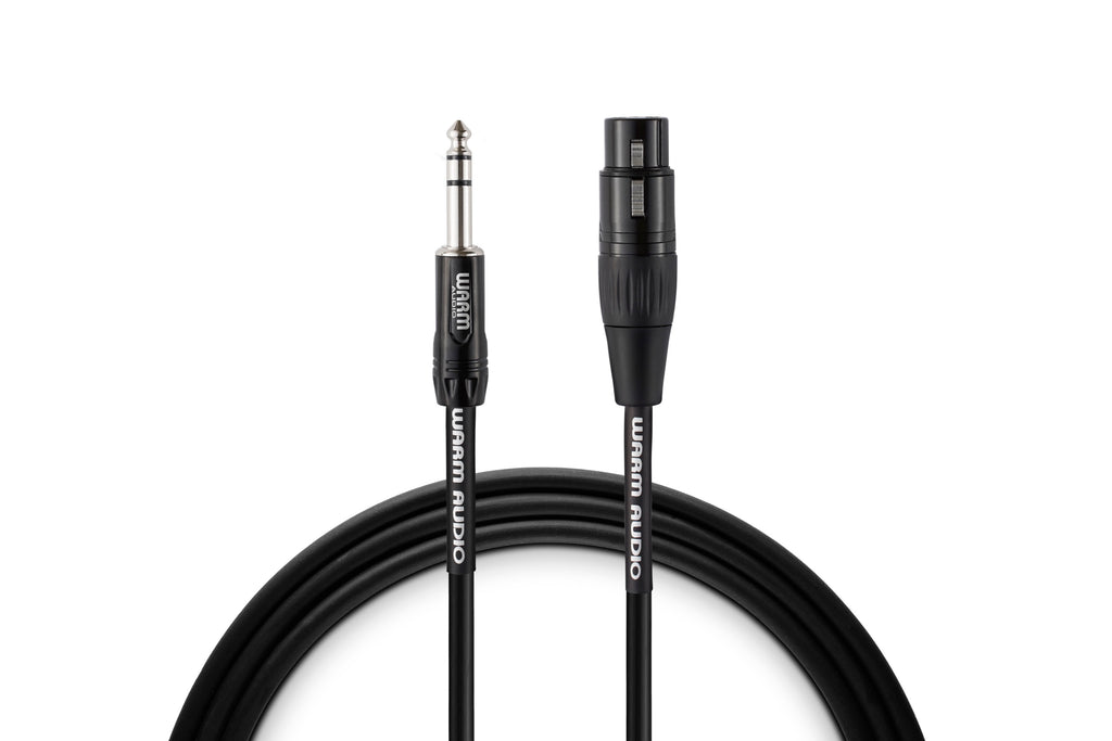 WARM AUDIO Cavo XLR Femmina a TRS Maschio 0.9 mt