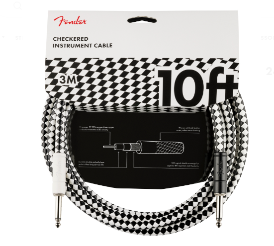 Fender Professional Checkerboard Cable, 3m