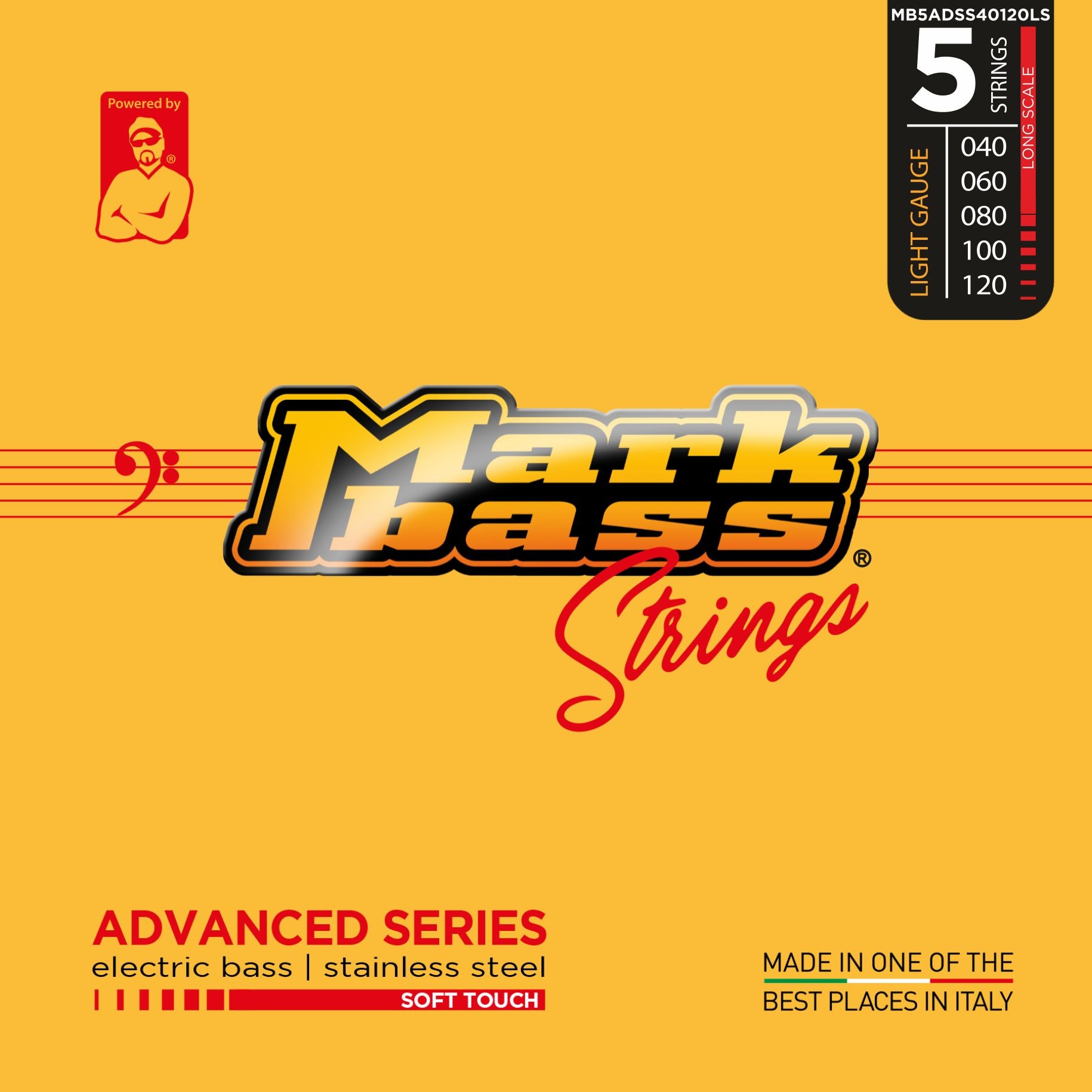 Markbass Soft Touch Electric Bass Stainless Steel 40-120